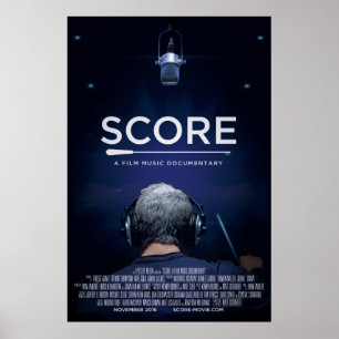 24x36 Poster SCORE : Un documentaire de musique de