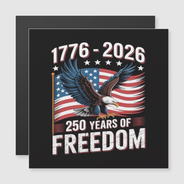 250 Ans 1776 2026 250e 4 juillet  (Devant / Derrière)