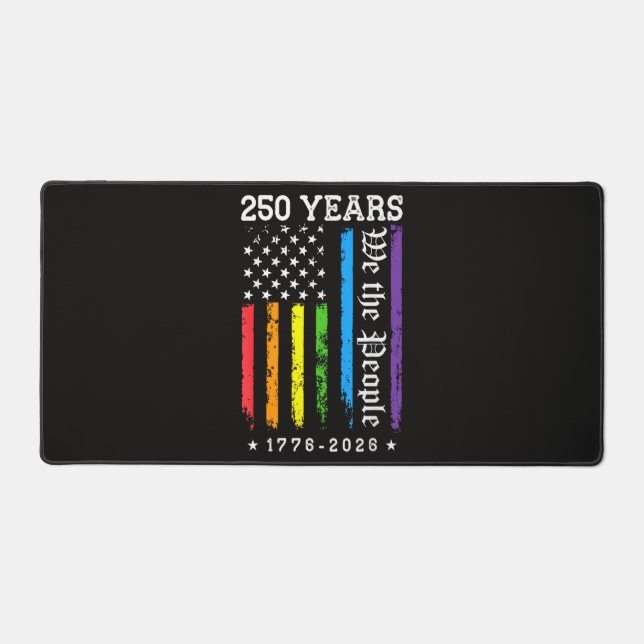 250 ans de drapeau de fierté LGBT américain 250e a (Recto)
