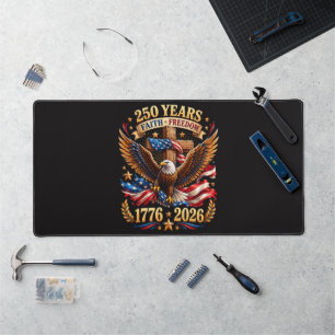 250 Ans de Foi Liberté Aigle Patriotique