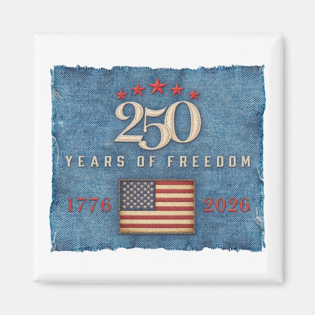 250 Ans de Liberté - Aimant (Devant)