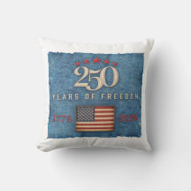250 Ans de Liberté - Coussin Décoratif