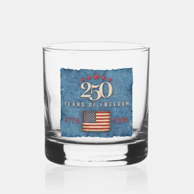 250 Ans de Liberté - Verre à Whisky (Recto)