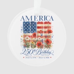 250e anniversaire USA Femmes 4 juillet Amérique 25