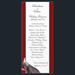 25 4x9 Programme de mariage Peacock Rouge Noir Bla<br><div class="desc">Cet ensemble de 25 adorables programmes de mariage est un complément parfait à toute réception de mariage ou de fête. Ils sont imprimés à une taille de 9" x 4" sur le stock de carte de poids de 100 lb blanc brillant et brillant. Ceux-ci viennent en séries de 25. Nous...</div>