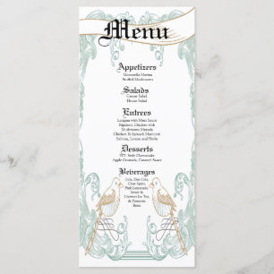 25 couples vintages formels d'oiseau de cartes de