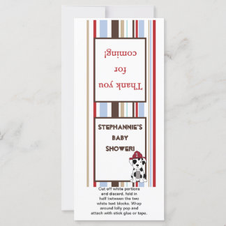 25 Lollipop Topper Nojo Fire Engine