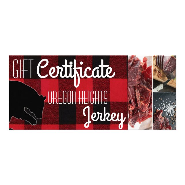 25 Pack de chèques-cadeaux professionnels Ours de  (Devant)