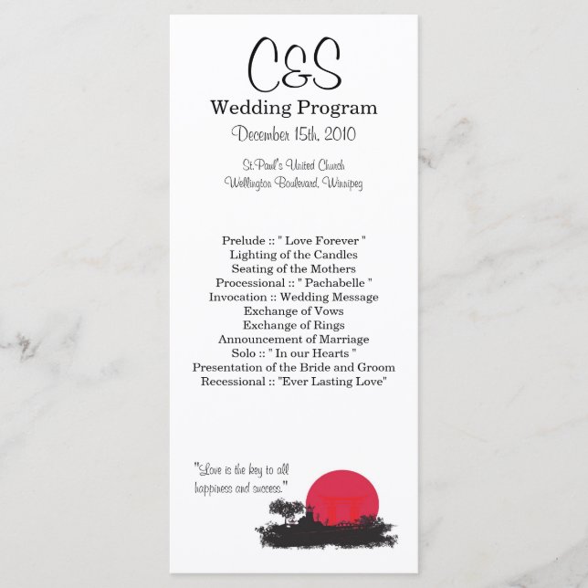 25 Programmes Japonais De Mariage Soleil Levant (Devant)