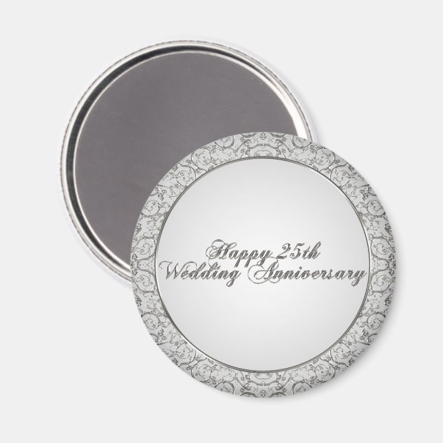 25e anniversaire du Mariage Magnet (Recto/Verso)