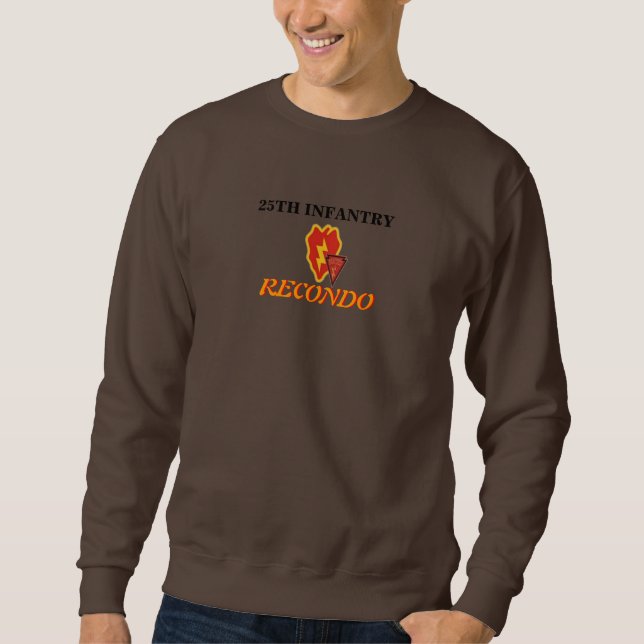 25ème SWEATSHIRT de l'INFANTERIE RECONDO (Devant)