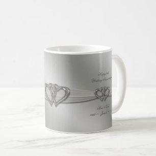 25ème tasse de café d'anniversaire de mariage
