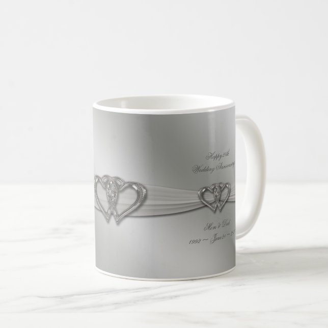25ème tasse de café d'anniversaire de mariage (Devant droit)