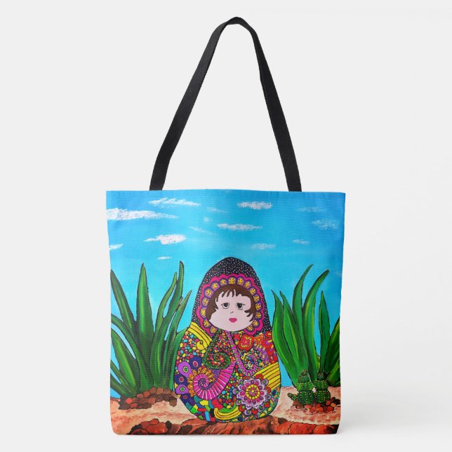 263 - Sac fourre-tout Matrioska (Devant)