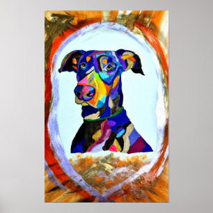 268 - Poster Doberman Love