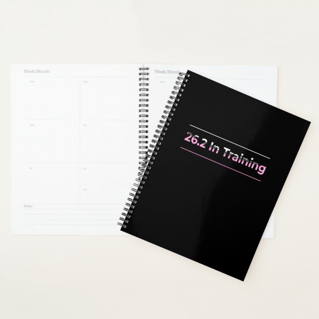 26.2 en formation Marathon en typographie (Devant avec enveloppe)