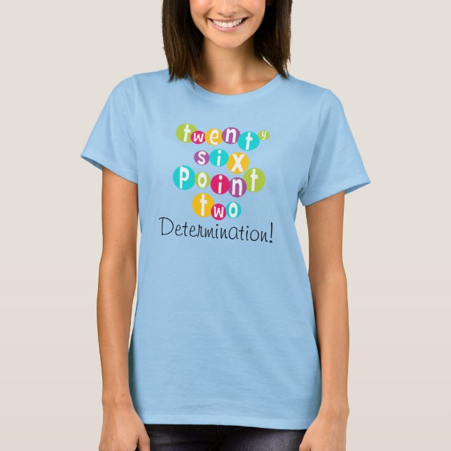 26.2 T-shirts de détermination (Devant)