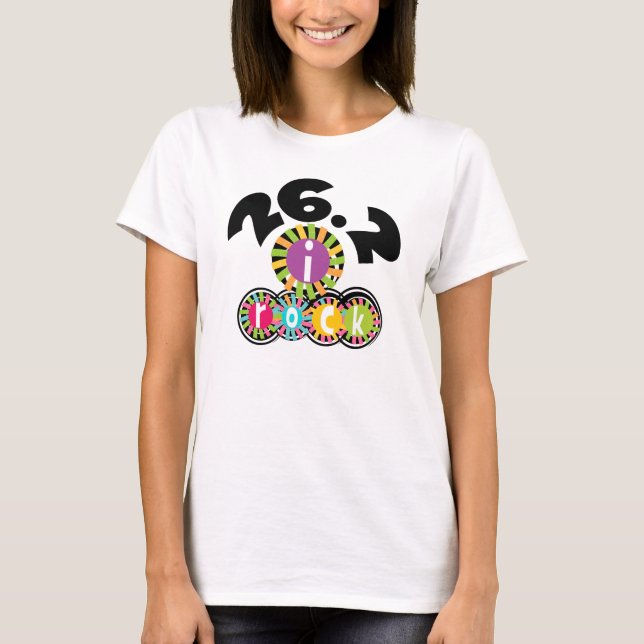 26.2 T-shirts I Rock (Devant)