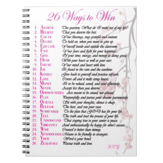 26 façons de gagner le Journal - rose