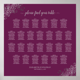 26 Mariage de table Argent de tableau sur Cassis