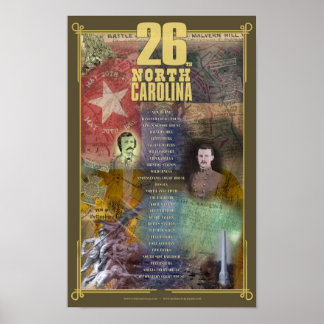26e affiche de Caroline du Nord