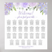 27 Tableau Lavande Mariage floral