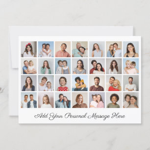 28 Photo Collage Ajoutez Votre Propre Carte Plat D