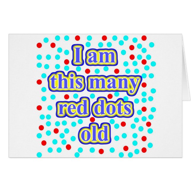 28 points rouges vieux (Devant horizontal)