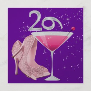 29 ENCORE UNE Fête d'anniversaire Invitation par S