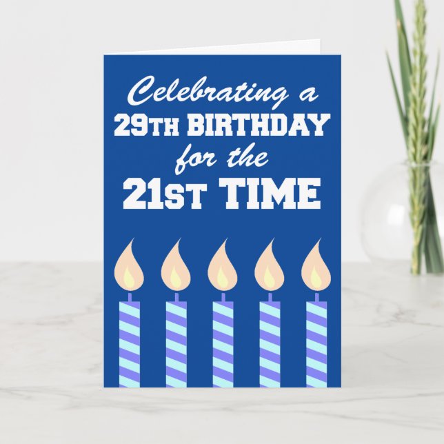 29e anniversaire 31e heure 50e carte (Devant)