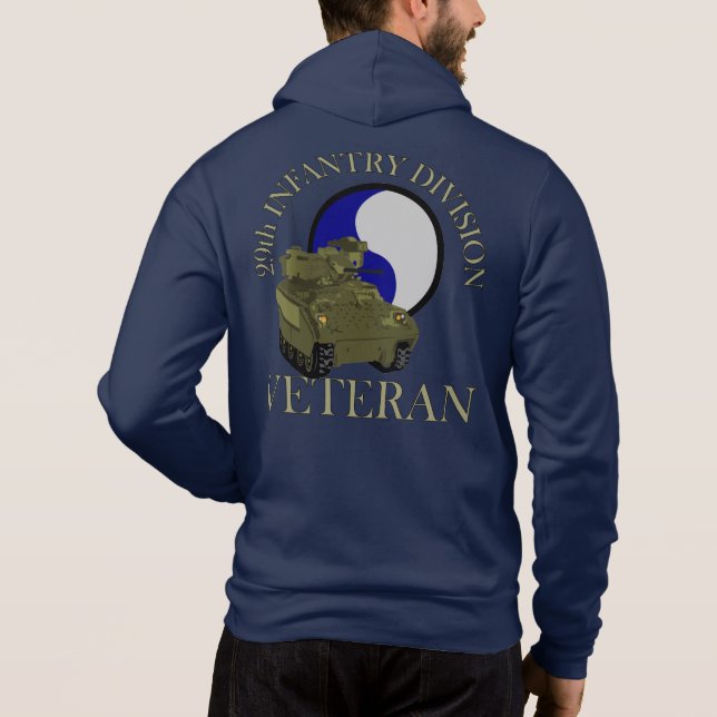 29e division d'infanterie Sweat - shirt à capuche  (Dos)