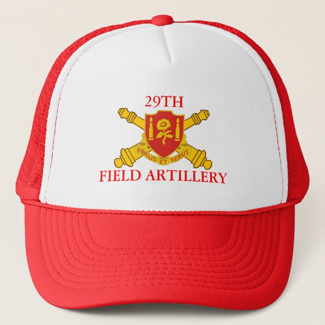 29ème CASQUETTE d'ARTILLERIE de CAMPAGNE (Devant)