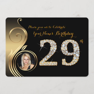 29ème, Invitation Anniversaire, Numéro Diamant, Ph