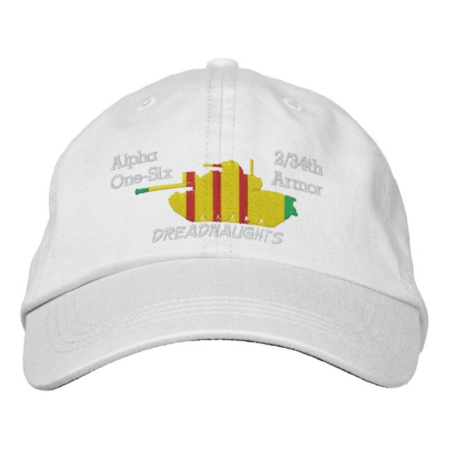 2/34e Armor VSM M48 Casquette brodé (Devant)