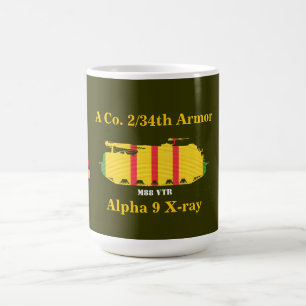 2/34th Armure, 25èmes FNI. Division. Tasse de M88
