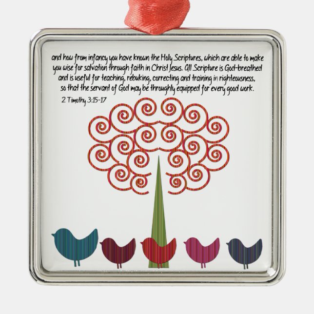 2 3h15 de Timothy - ornement de Noël 17 (Devant)