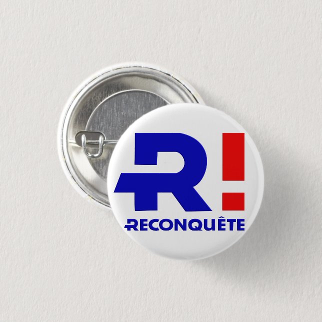 2,50 Cm Badge rond 32 mm, Parti Reconquête (Devant & derrière)