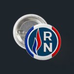 2,50 Cm Badge rond 32 mm, RN 2022 3D<br><div class="desc">Si le peuple vote,  le peuple gagne !</div>