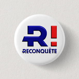 2,50 Cm Badge rond 32 mm, soutien de Reconquête