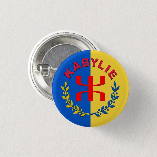 2,50 Cm badge v2 mak kabylie rond 3.2 (Devant & derrière)