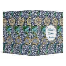 Classeur de recettes florales William Morris Kenne