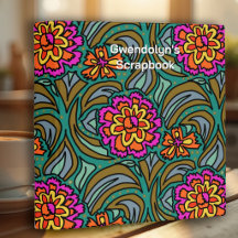 Classeur personnalisé pour scrapbooking, grand for