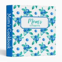 Délicieux Blueberry Recette 3 Classeur anneau