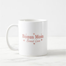 2-Boho Maman Cœur Typographie Mug | Céramique Café