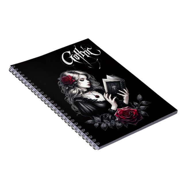 #2 Cahier de photos gothique à spirale (Côté Droit)