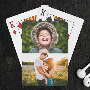 2 cartes de jeu Modèle photo