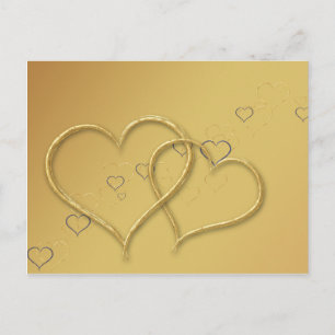 2 Coeurs d'or - Carte postale