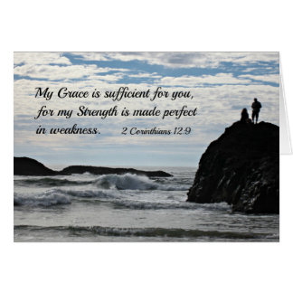 2 Corinthiens 12:9 Ma grâce vous suffit.