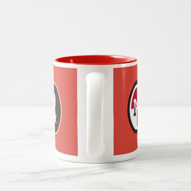 2 Couleurs 11 onces combinée. Tasse (Poignée)