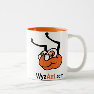 2 Couleurs 11 onces. Tasse à deux tons de WyzAnt